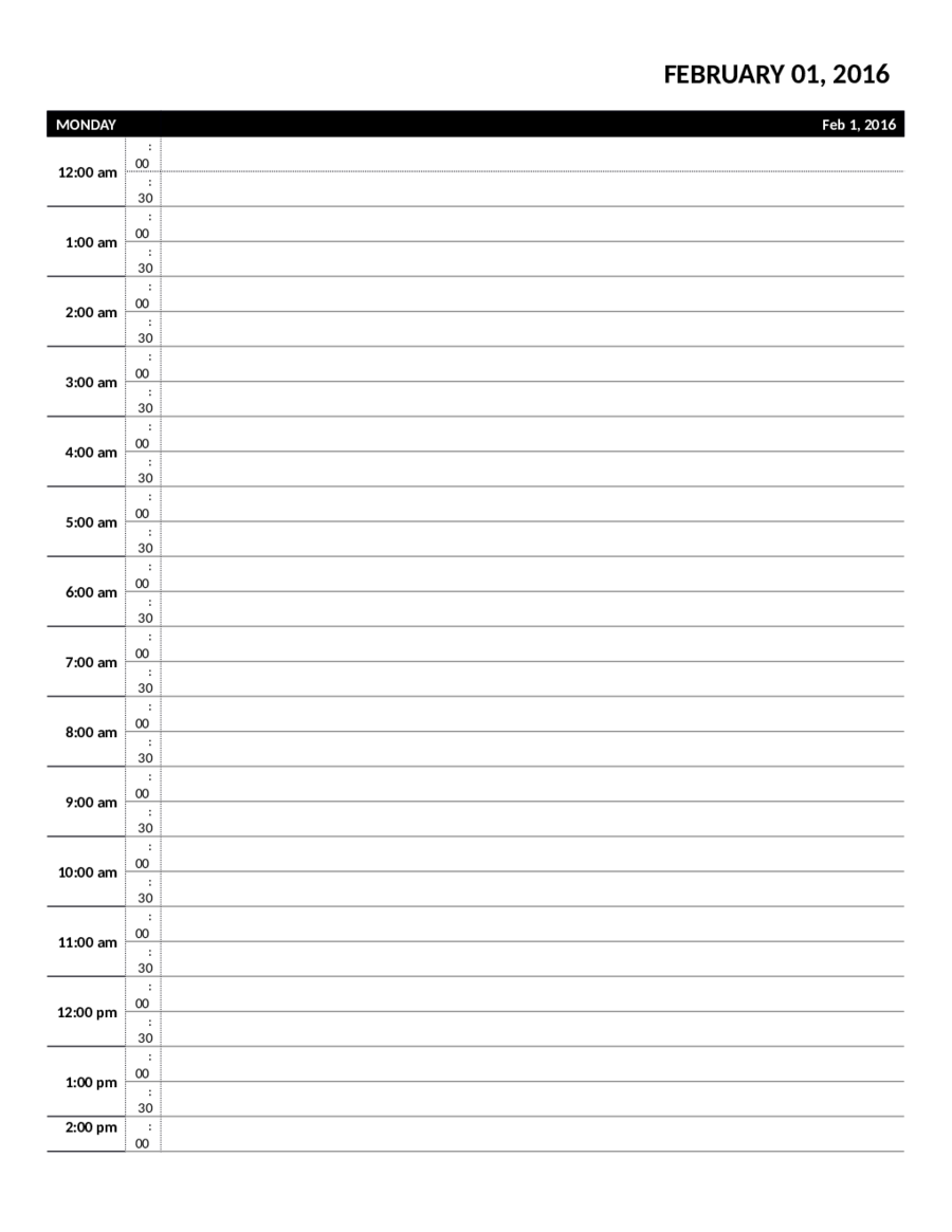 Best Daily Planner Template