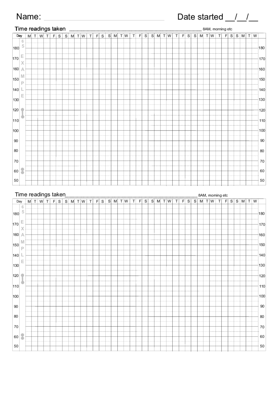 Free Blood Pressure Chart To Print Randomplm