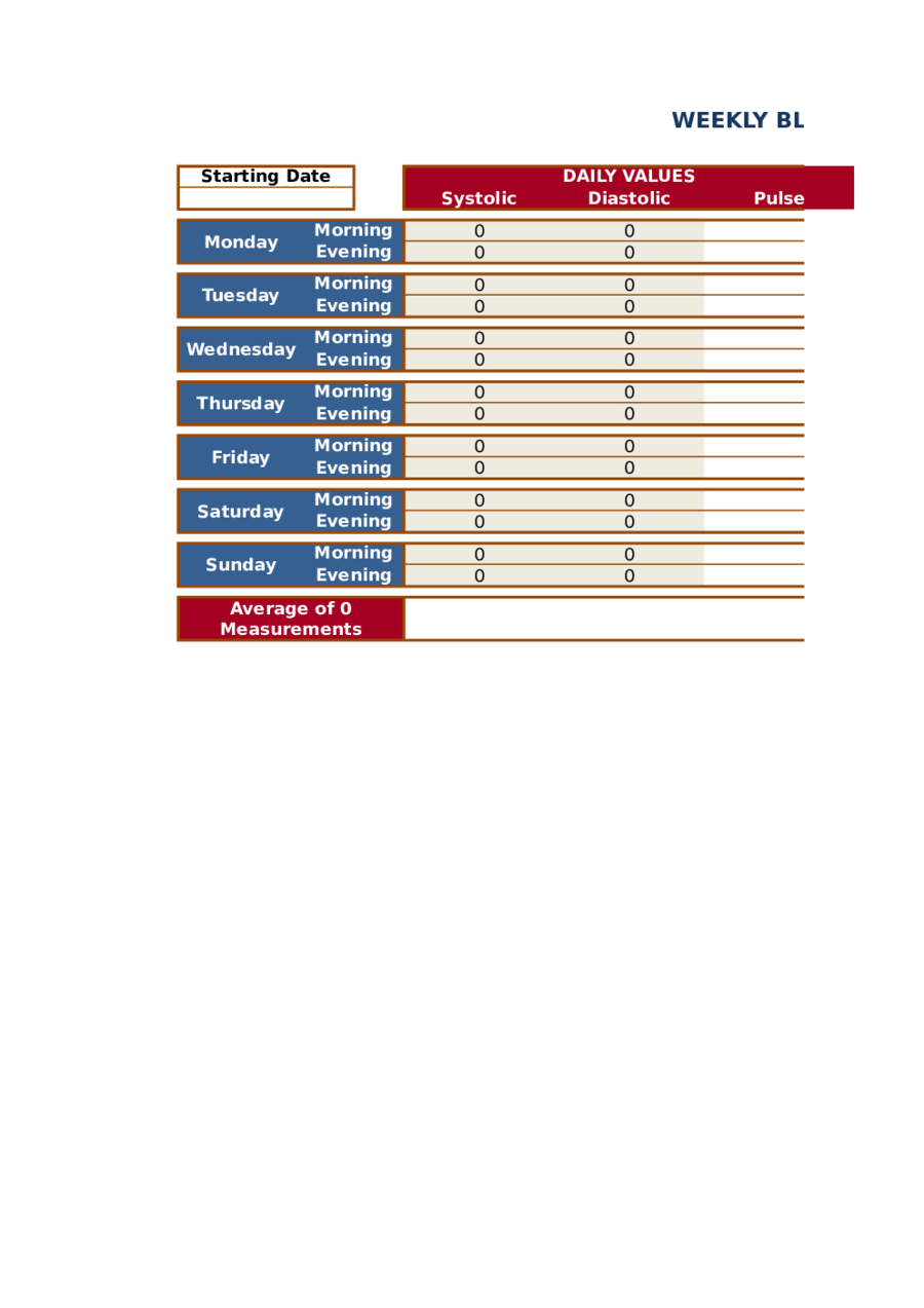 daily blood pressure chart pdf