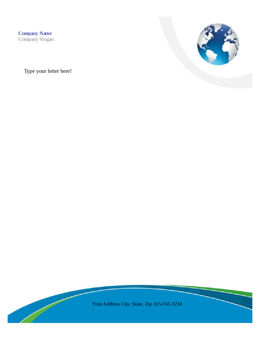 Business Letterhead Templates - Edit, Fill, Sign Online  Handypdf Inside Free Online Business Letterhead Templates