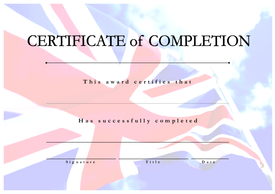 Certificate of Completion 007