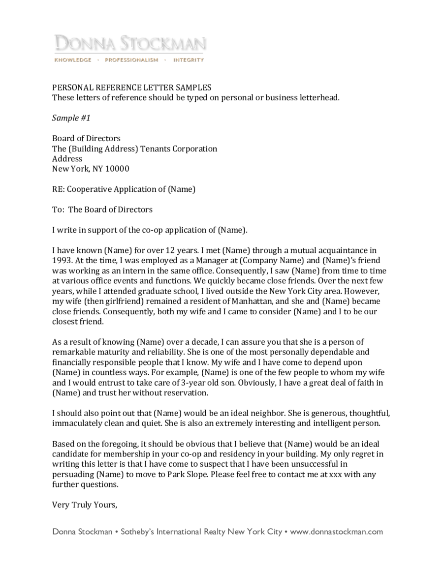 Tenant Reference Letter Sample from handypdf.com