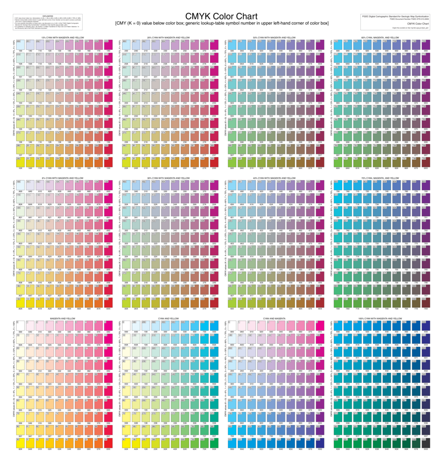 cmyk color swatches photoshop download