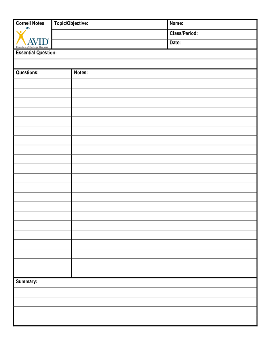 printable-avid-cornell-notes-template-printable-templates