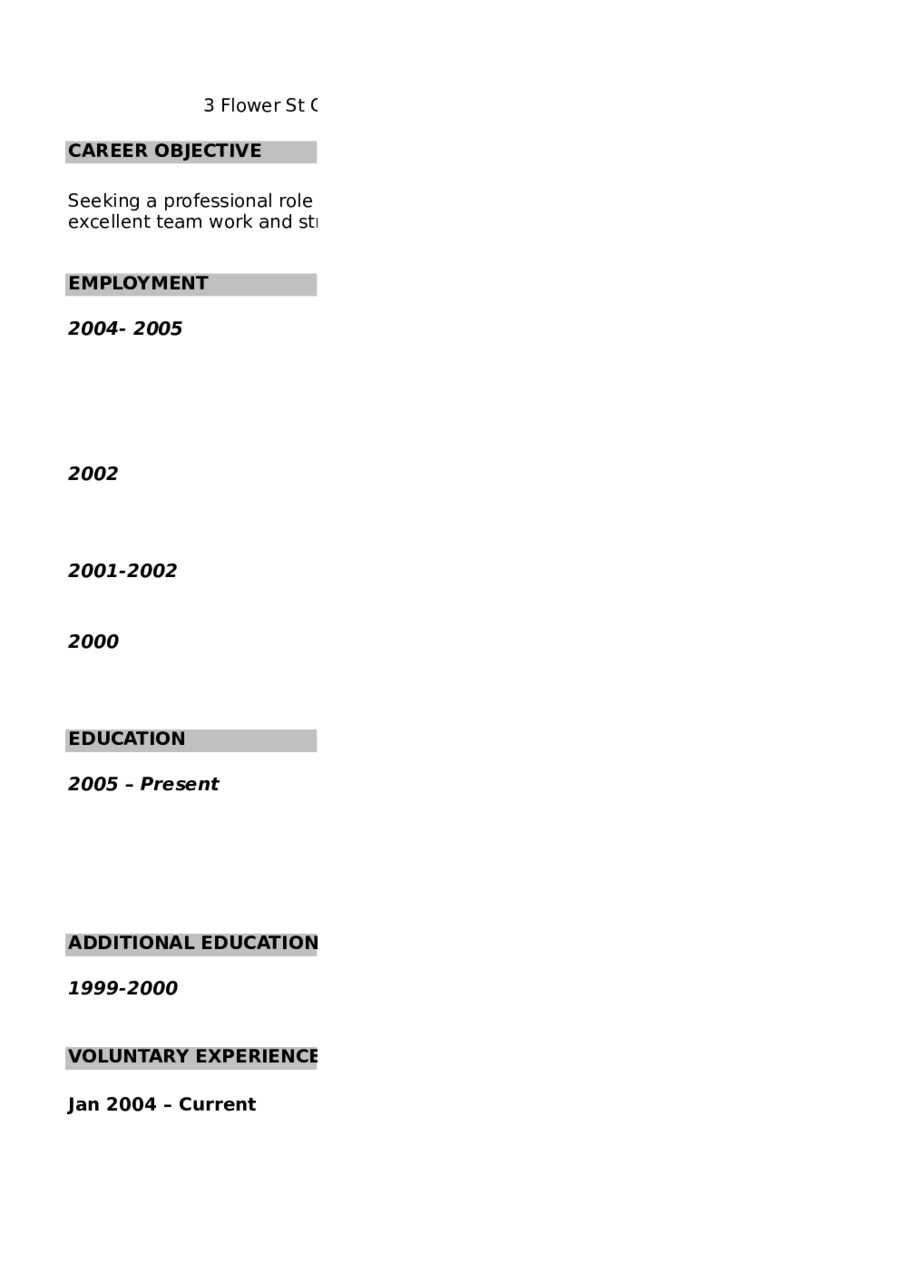 2023-customer-service-resume-fillable-printable-pdf-forms-handypdf