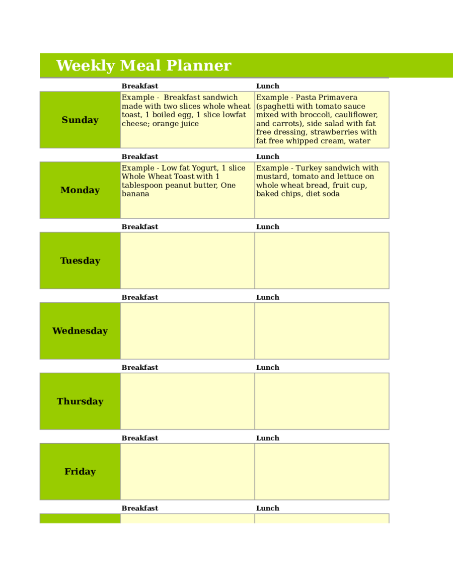 Catering Menu Template Free from handypdf.com