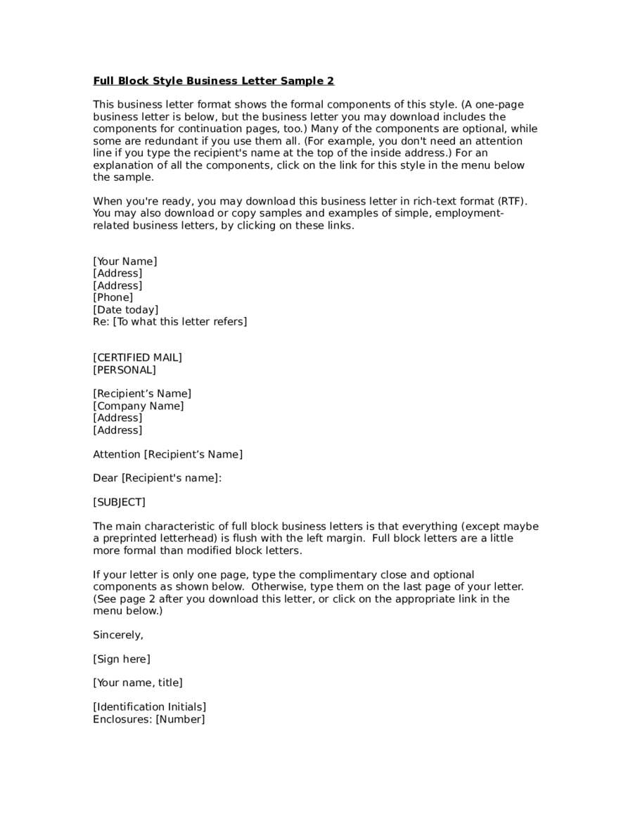 2023 Business Proposal Letter - Fillable, Printable PDF & Forms | Handypdf