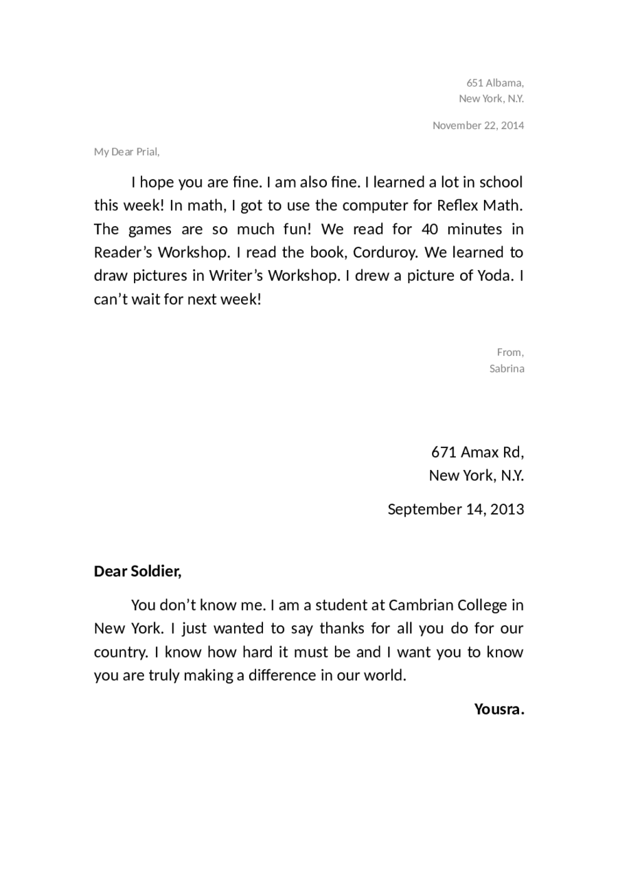 Letter Format To A Friend Database Letter Template Collection