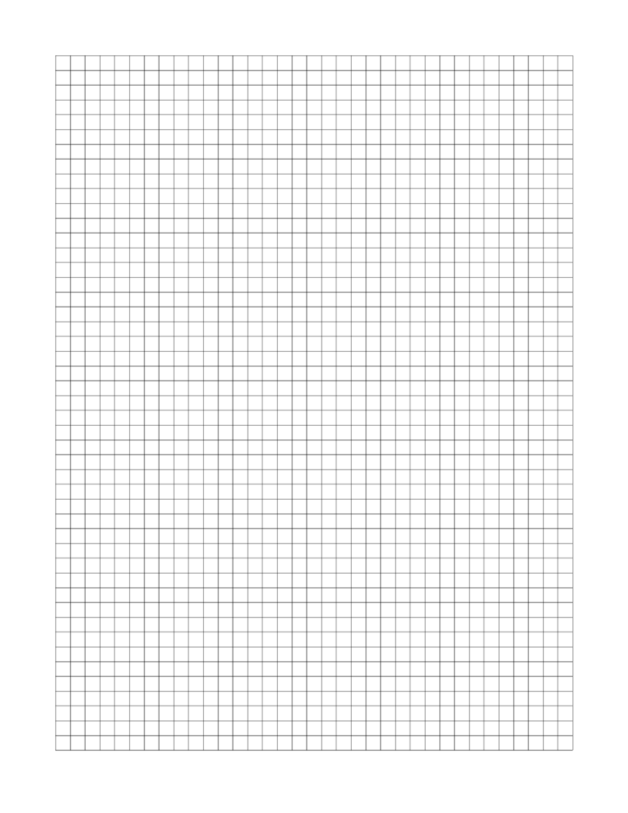 2024 Printable Graph Paper - Fillable, Printable PDF & Forms | Handypdf