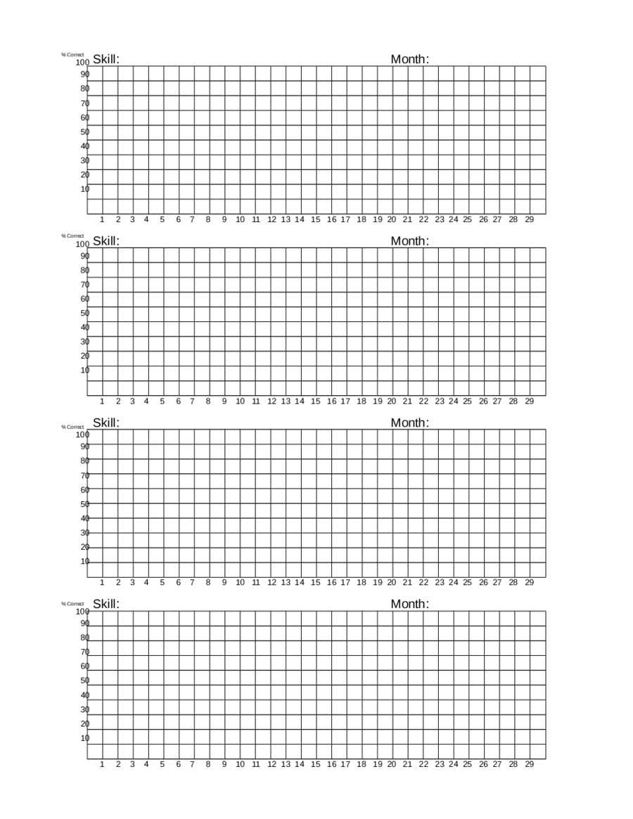 Printable Graph Template