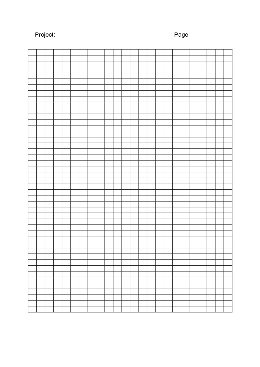 Printable Graph Sheet