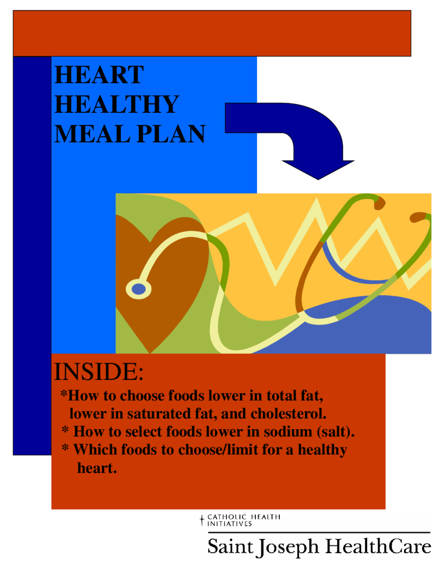 Healthy Meal Plans Sample