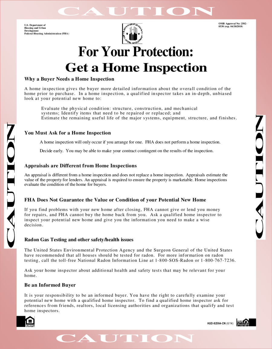 Home Inspection Report Template