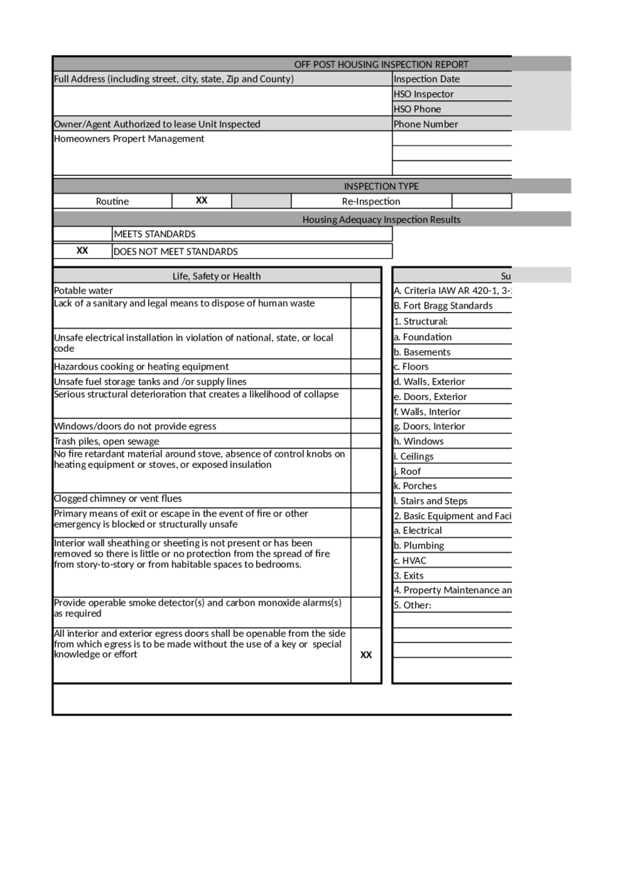 20 Home Inspection Report - Fillable, Printable PDF & Forms In Home Inspection Report Template