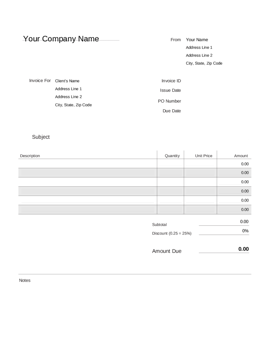 google-docs-invoice-template-edit-fill-sign-online-handypdf