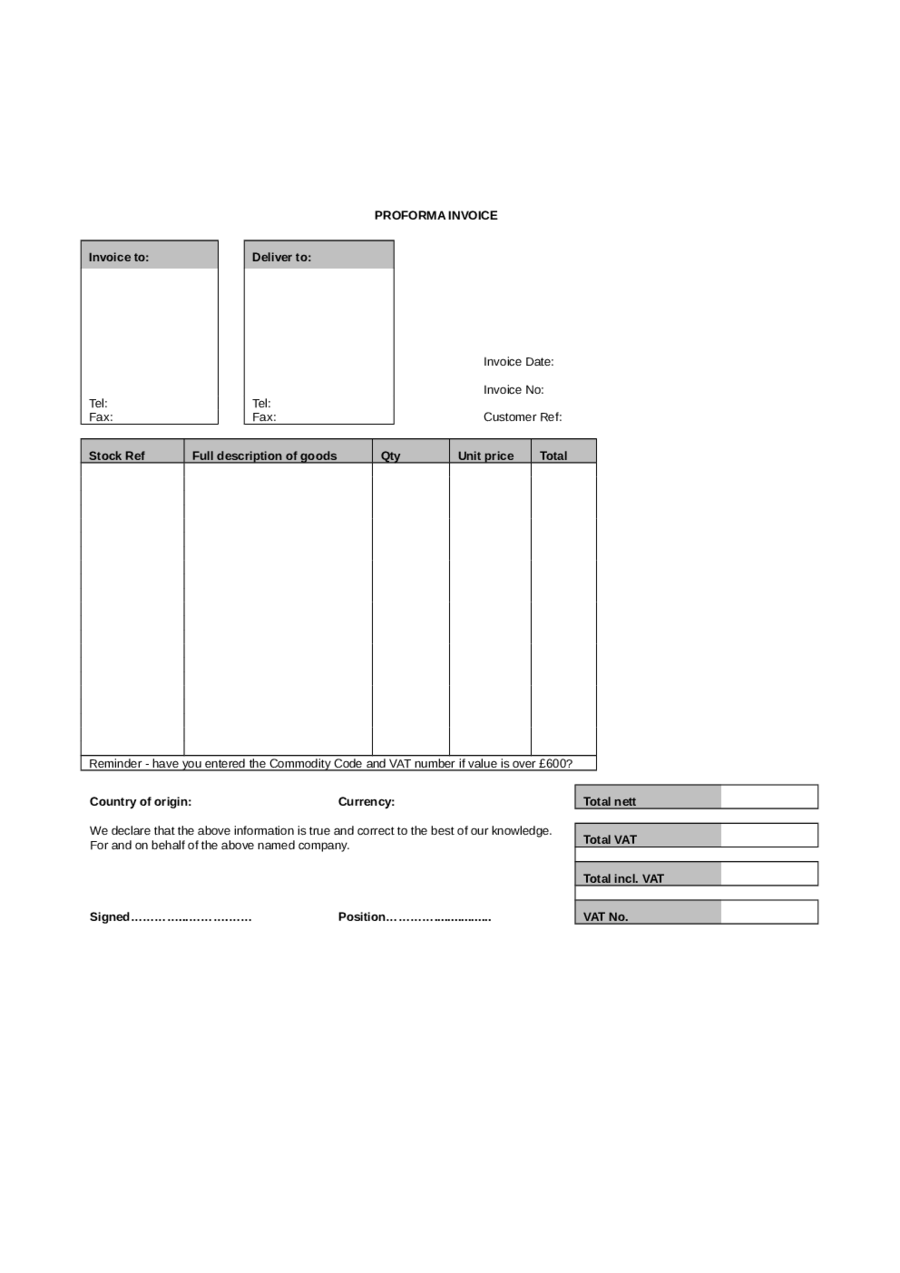 2023 Invoice Template Fillable Printable Pdf And Forms Handypdf 6245