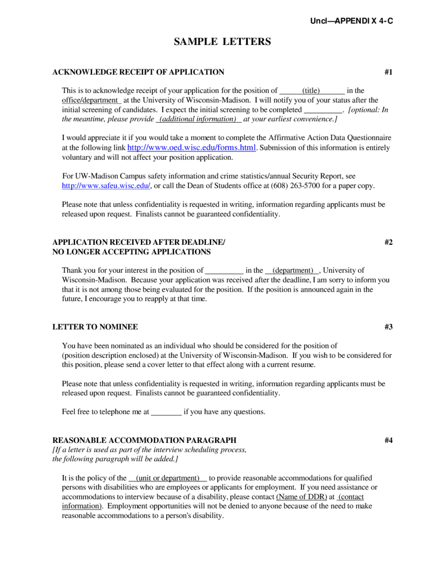 Letter To Interviewer After Rejection from handypdf.com