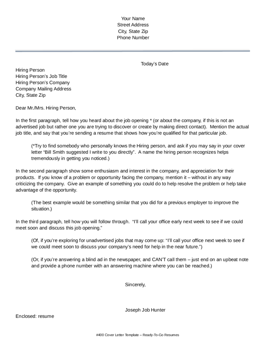 2024 Letter Of Interest Fillable Printable PDF Forms Handypdf