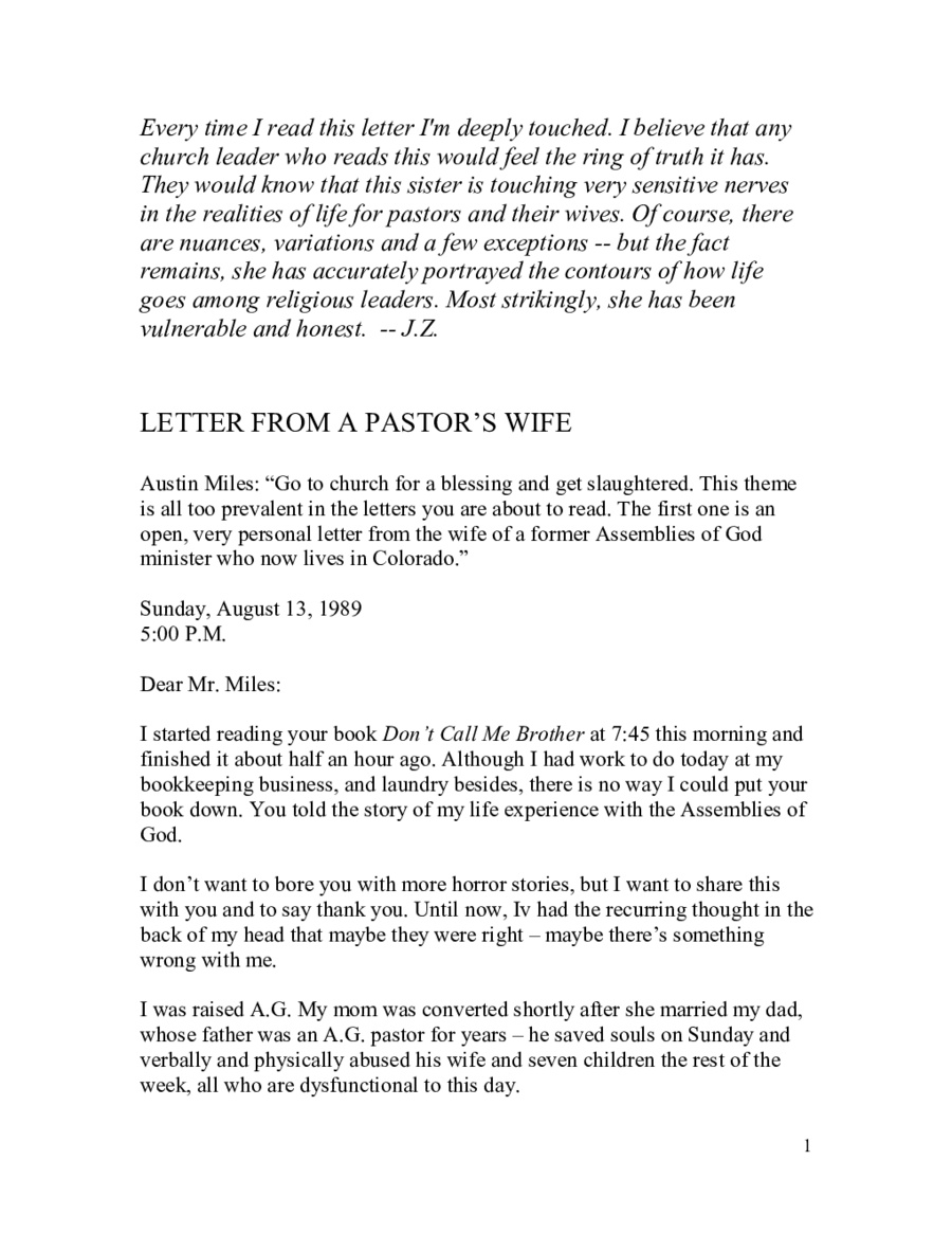  Love Letter Template