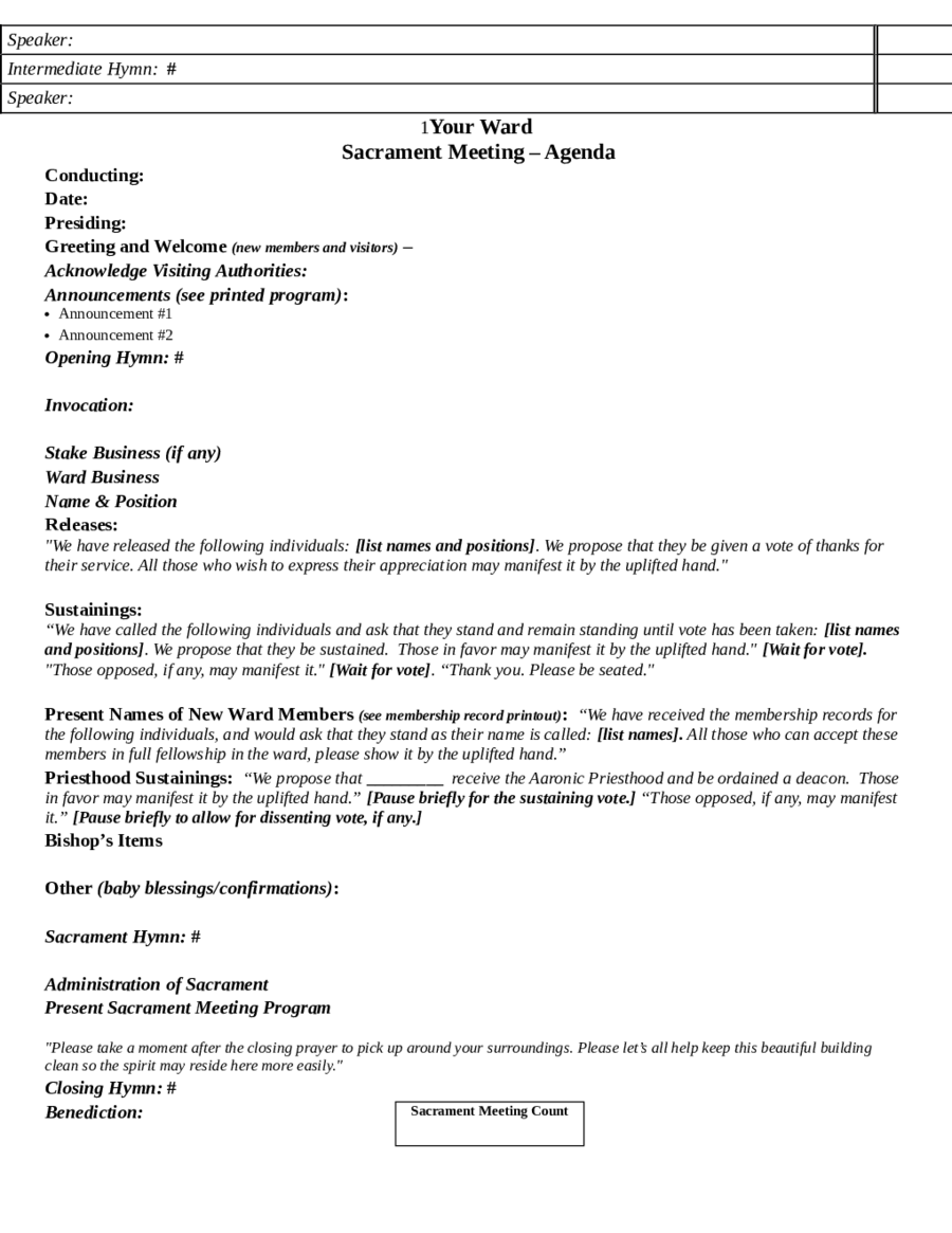 2023 Meeting Agenda Template Fillable Printable Pdf And Forms Handypdf 6960 Hot Sexy Girl 4442