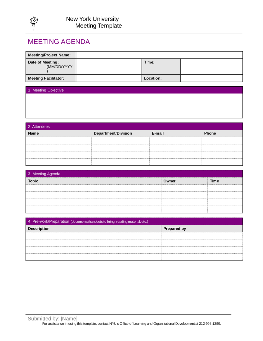 7-free-meeting-minutes-templates-excel-pdf-formats