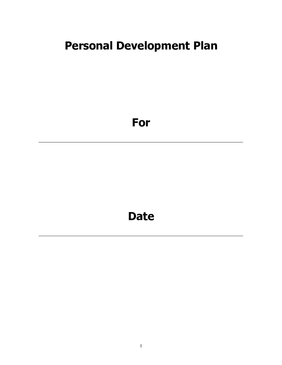 Personal Business Plan Kit