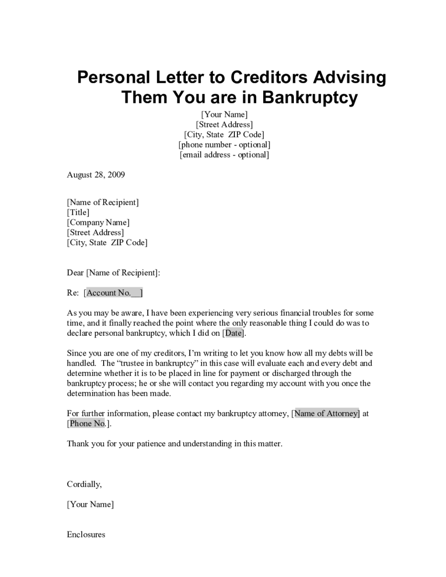 Personal Business Letter Format