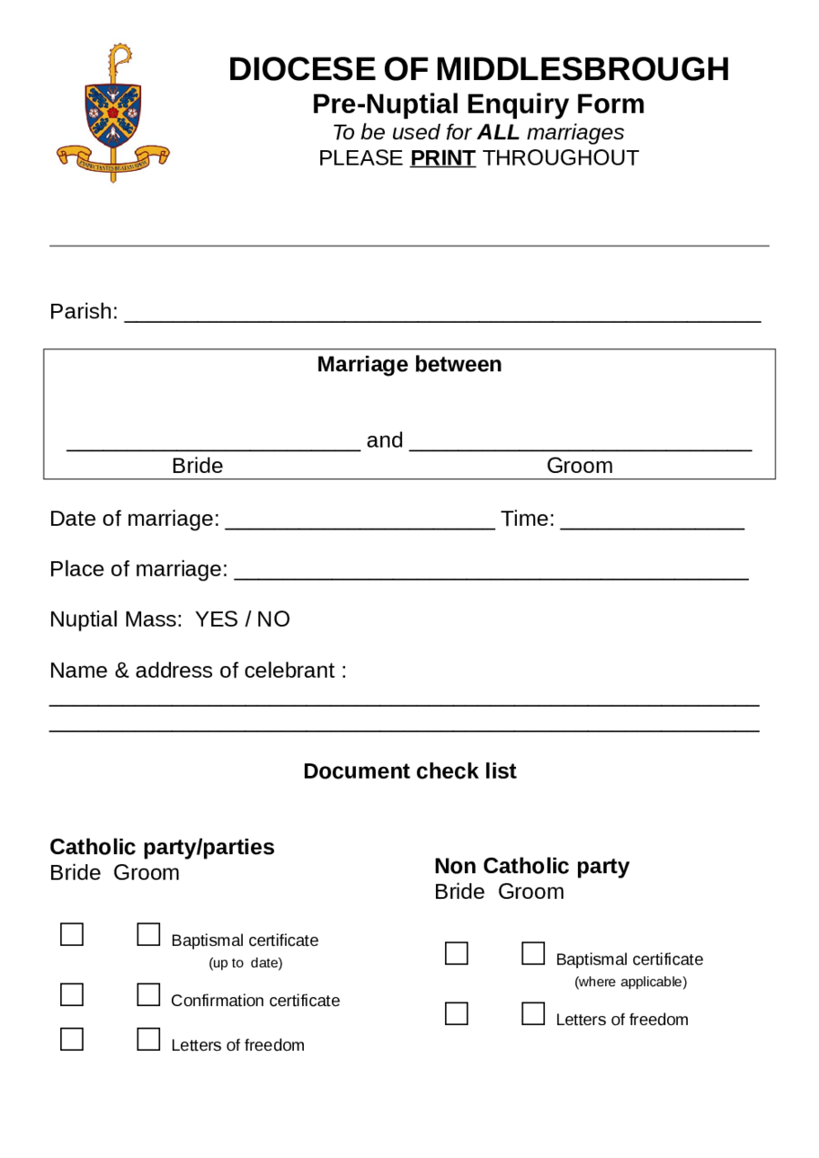 Free Printable Prenuptial Agreement Form Australia Printable Forms