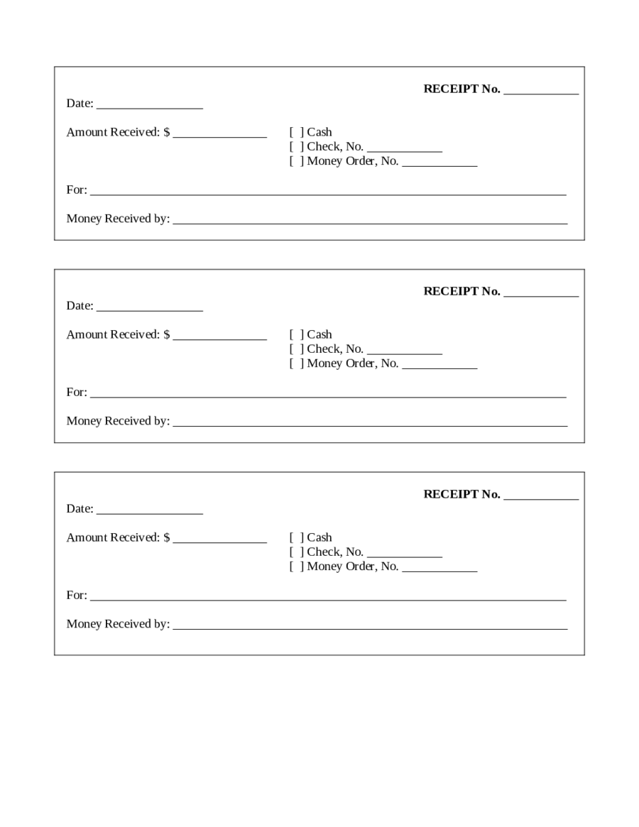 excel receipt tracker template free download