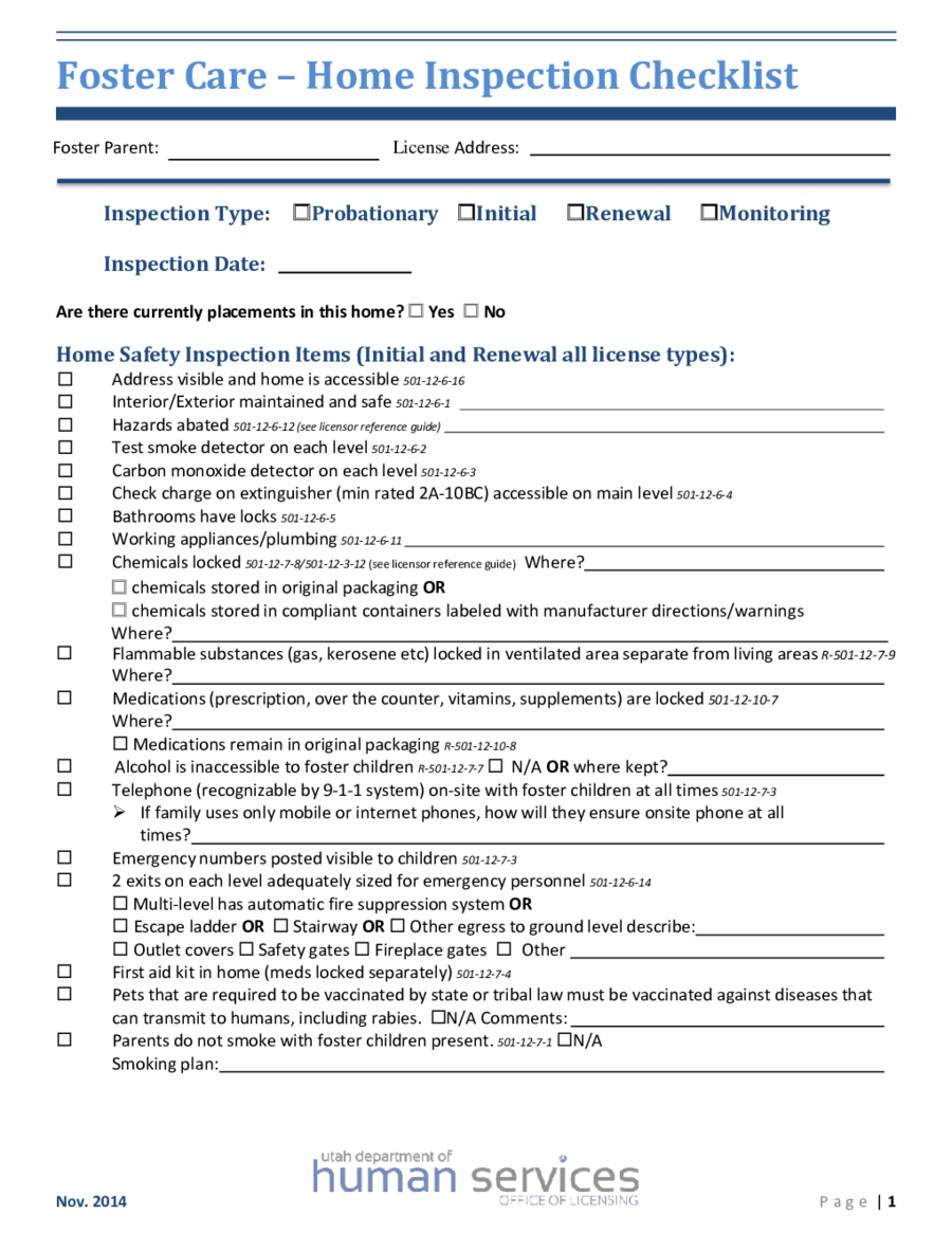 Home Inspection Report Forms