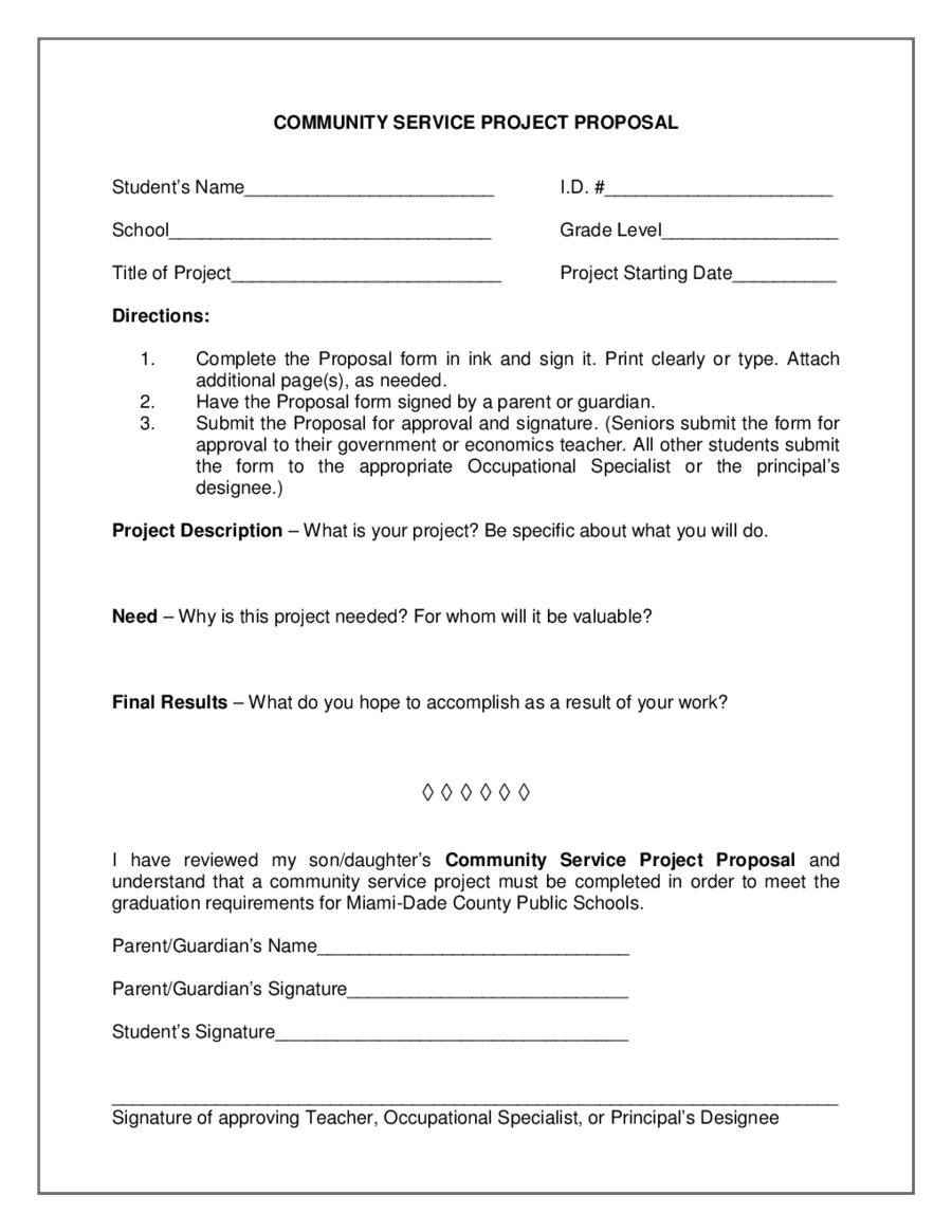 community-service-proposal-template-hq-template-documents