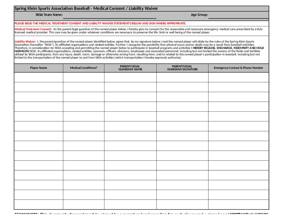 Release of Liability Form Template - Edit, Fill, Sign Online | Handypdf