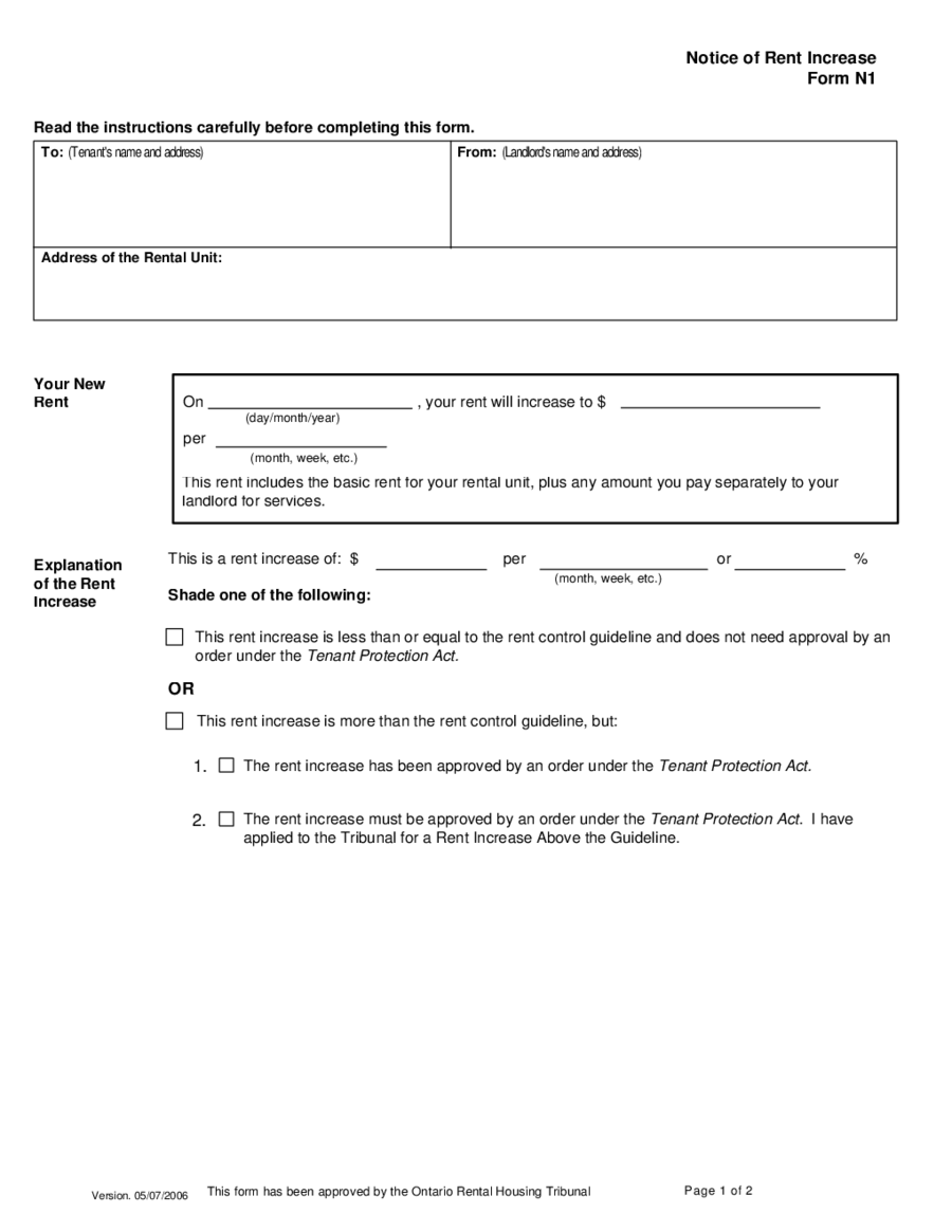 2022 Rent Increase Letter Fillable Printable Pdf Forms Handypdf Images 1383