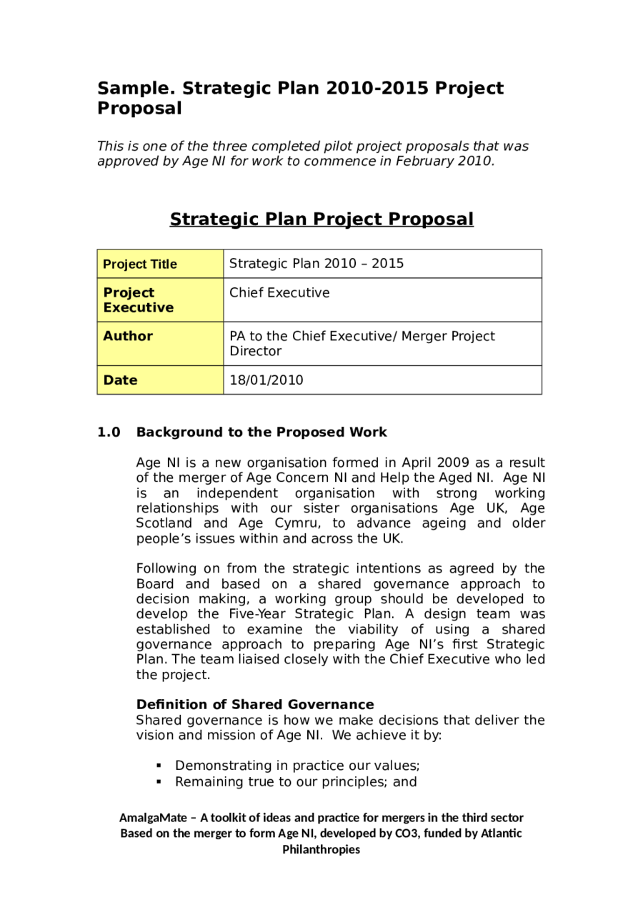 Senior Project Proposal Template